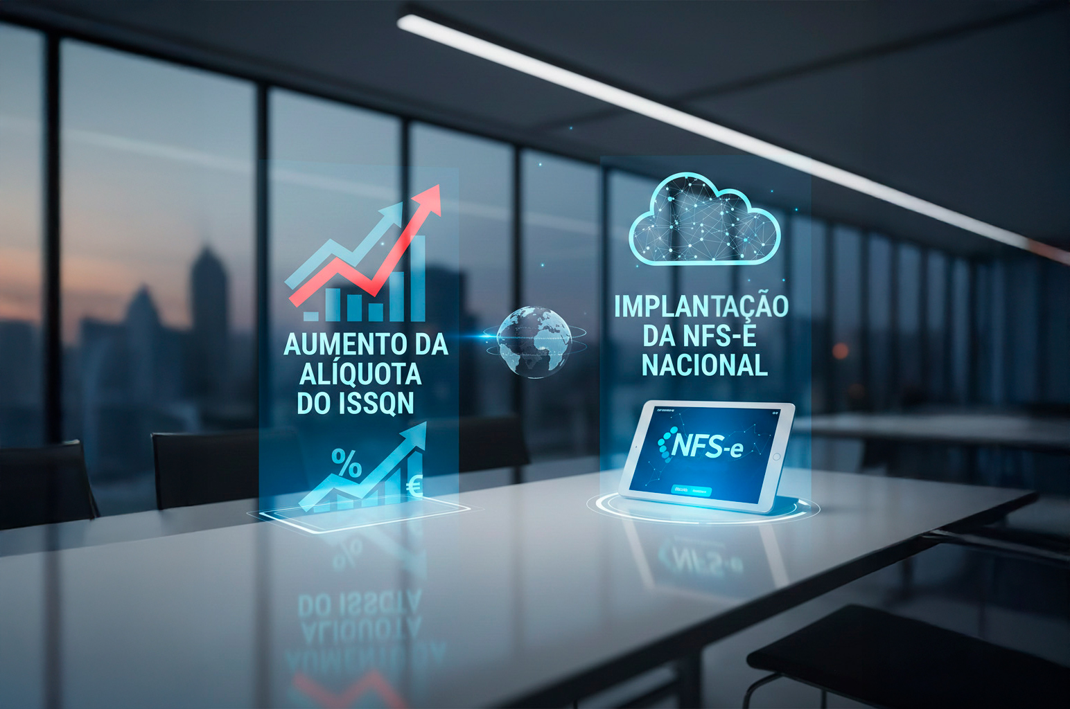 Aumento da Alíquota do ISSQN  e Implantação da NFS-e Nacional